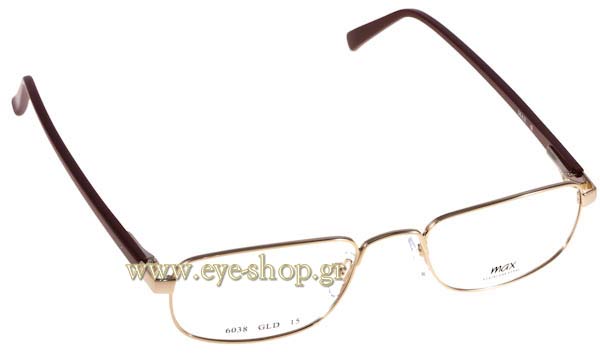 Max 6038 gld size 49 Occhiali da vista Prezzo: 56,00