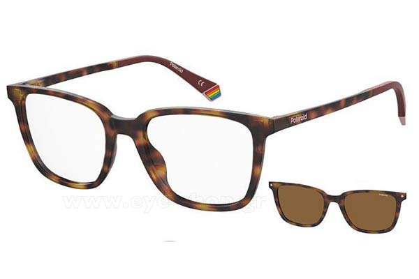 Polaroid PLD 6136CS 086 SP Clipon size 51 Occhiali da vista Prezzo: 81,99
