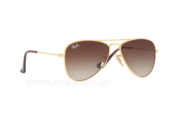 Rayban-Junior 9506S-JUNIOR-AVIATOR 223/13 size 52 Occhiali da sole Prezzo: 52,98