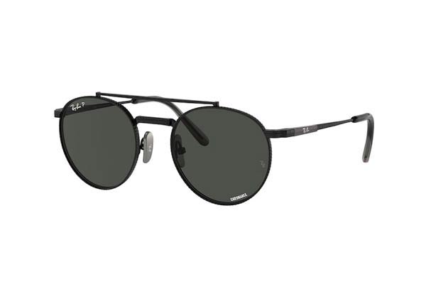 rayban 8237 ROUND II TITANIUM Occhiali da Sole 