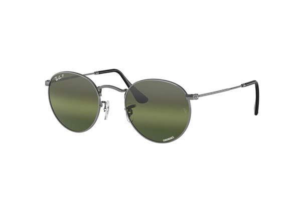 Rayban 3447-ROUND-METAL 004/G4 size 50 Occhiali da sole Prezzo: 144,11