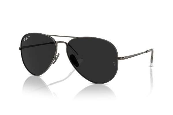 RAYBAN 8089 AVIATOR TITANIUM Occhiali da Sole 