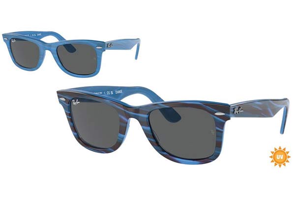 Rayban 2140-WAYFARER 1409B1 Change size 50 Occhiali da sole Prezzo: 149,48