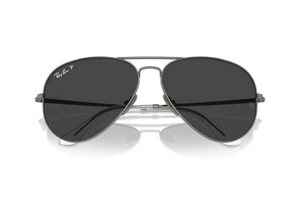RAYBAN 8089 AVIATOR TITANIUM Occhiali da Sole 