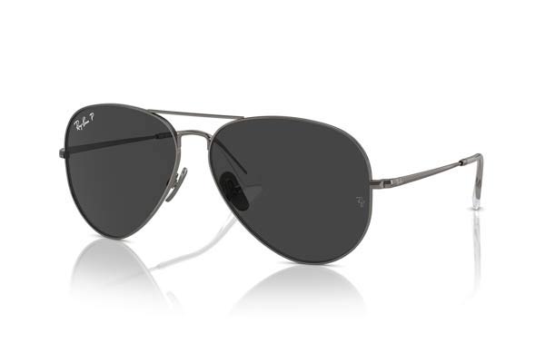 RAYBAN 8089 AVIATOR TITANIUM Occhiali da Sole 