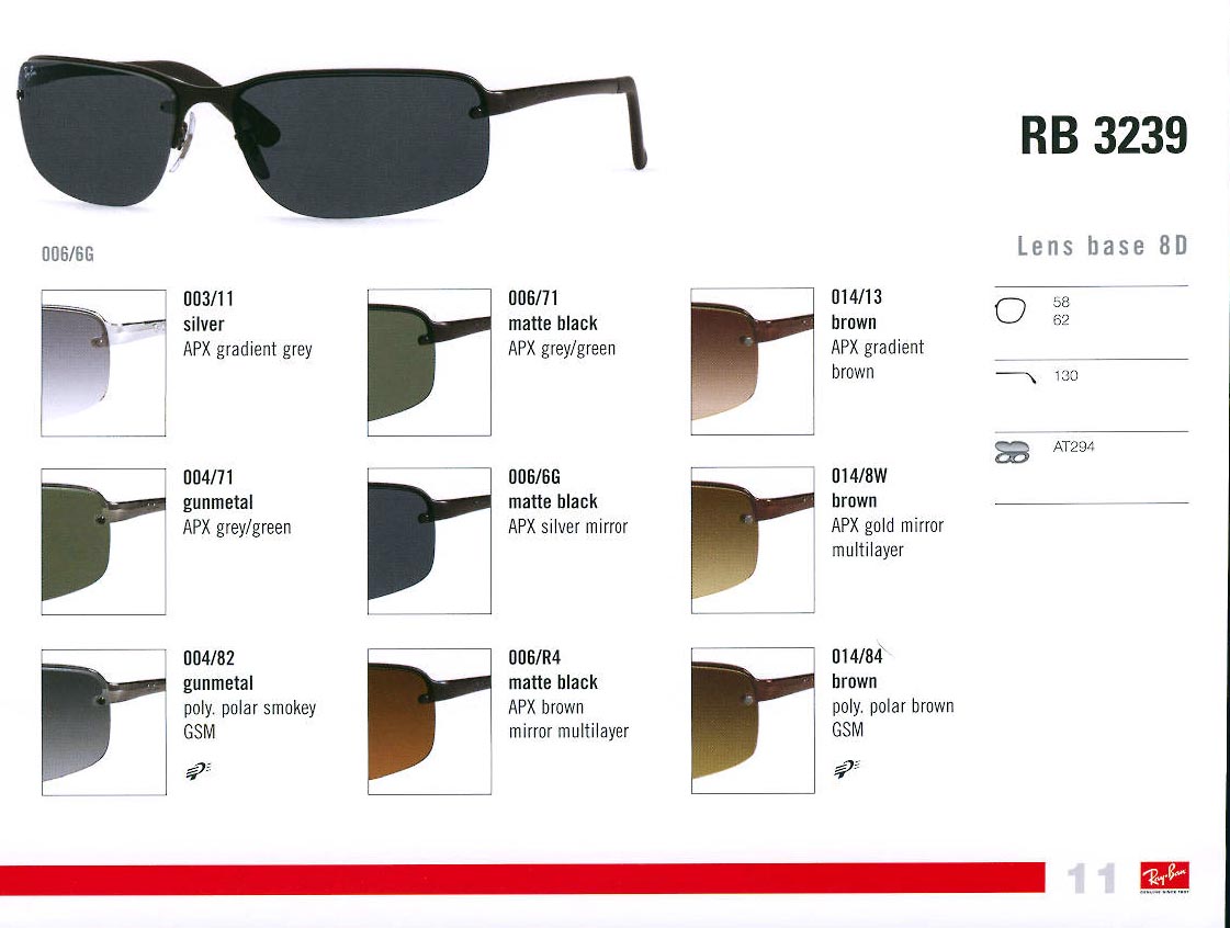 rayban 3239 Occhiali da Sole 
