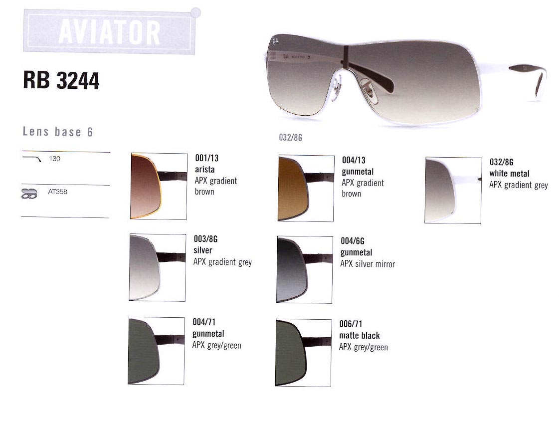 rayban 3244 Occhiali da Sole 