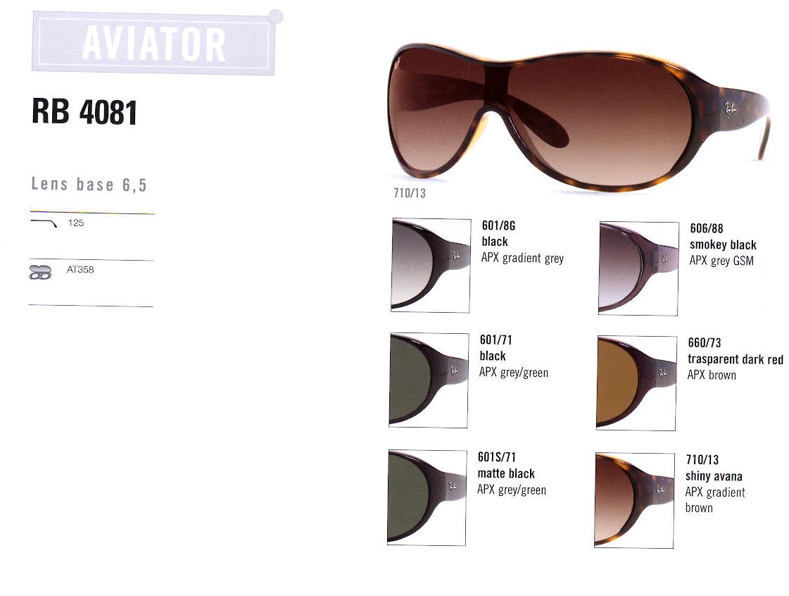 rayban 4081 Occhiali da Sole 