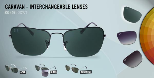 rayban 3461 Caravan Occhiali da Sole 
