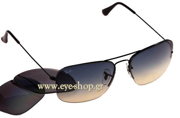 rayban 3482 Clip in Flip Out Occhiali da Sole 