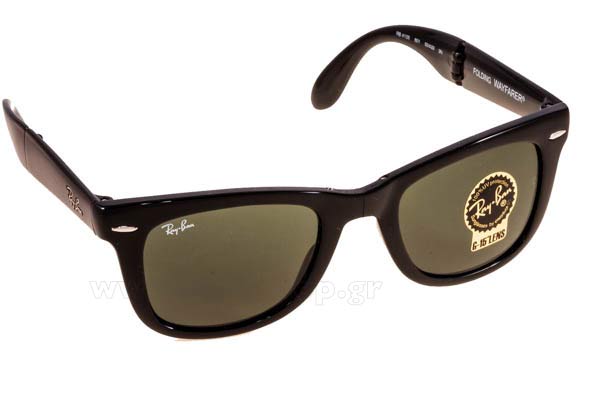 Rayban 4105-Folding-Wayfarer 601 Folding size 54 Occhiali da sole Prezzo: 111,99