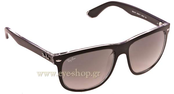 Rayban 4147 603971 Black on trasnparent size 60 Occhiali da sole Prezzo: 122,98