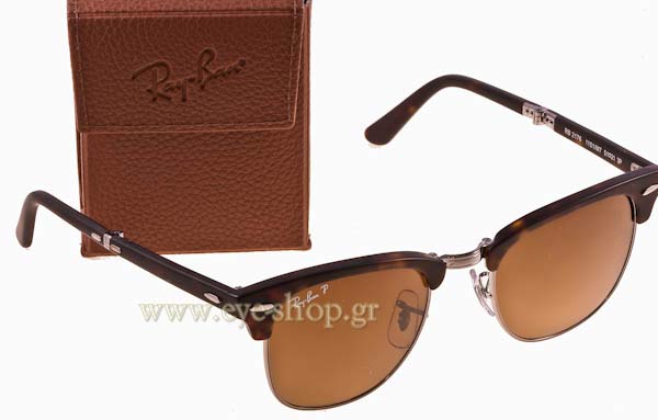 rayban 2176 Folding Clubmaster Occhiali da Sole 