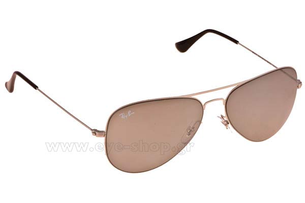 rayban 3513 Aviator Flat Metal Occhiali da Sole 