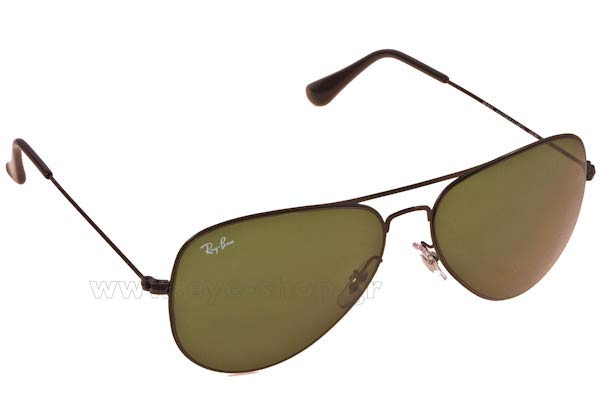 rayban 3513 Aviator Flat Metal Occhiali da Sole 