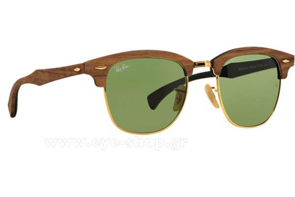 rayban Clubmaster Wood 3016M Occhiali da Sole 