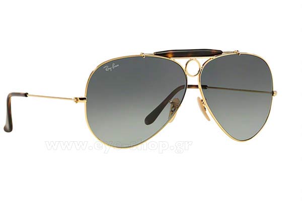rayban 3138 Shooter Occhiali da Sole 