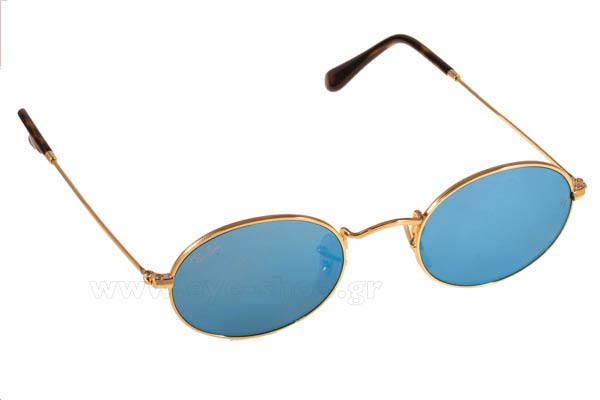 rayban 3547N Oval Flat Occhiali da Sole 