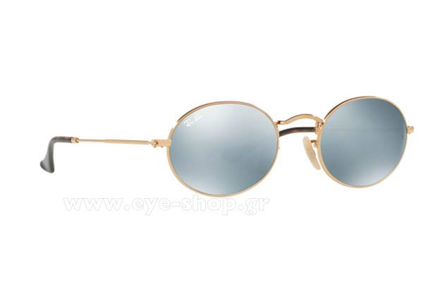 rayban 3547N Oval Flat Occhiali da Sole 