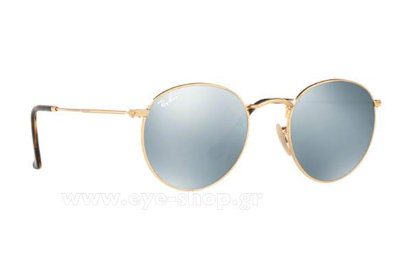 rayban 3447N Round Metal Occhiali da Sole 