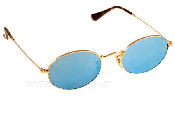 rayban 3547N Oval Flat Occhiali da Sole 