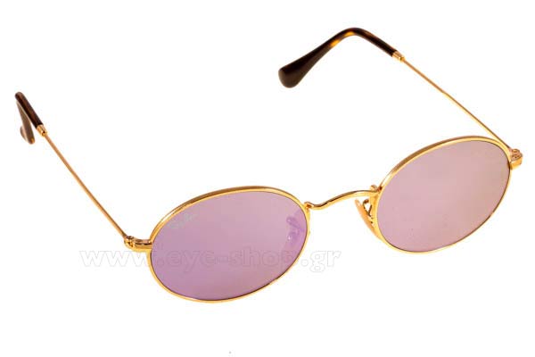 rayban 3547N Oval Flat Occhiali da Sole 