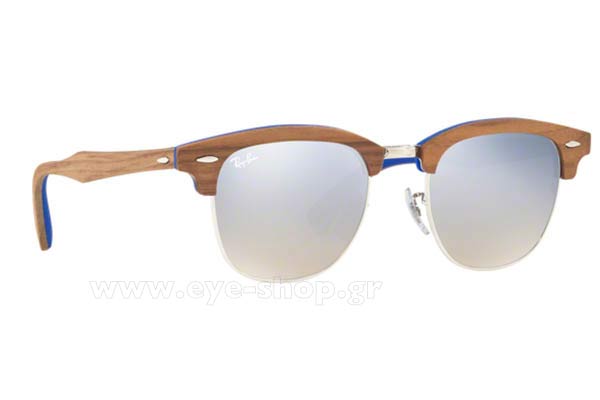 rayban Clubmaster Wood 3016M Occhiali da Sole 