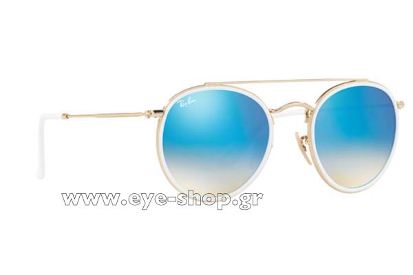 rayban 3647N Round Double Bridge Occhiali da Sole 