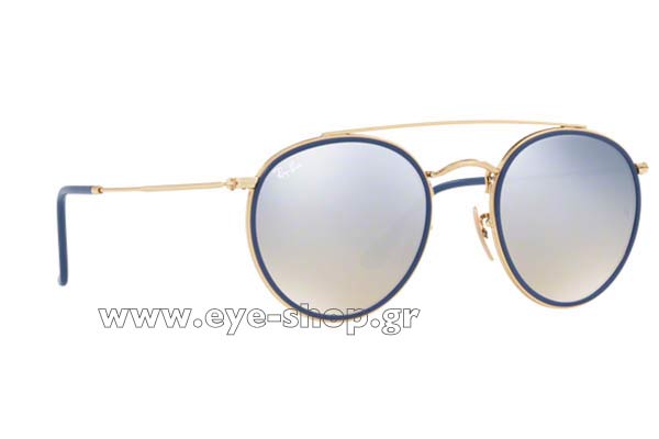 rayban 3647N Round Double Bridge Occhiali da Sole 