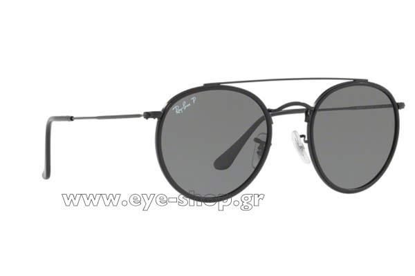 rayban 3647N Round Double Bridge Occhiali da Sole 