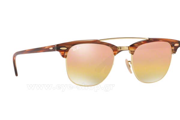 rayban 3816 Clubmaster DoubleBridge Occhiali da Sole 