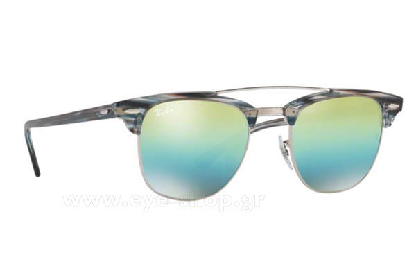rayban 3816 Clubmaster DoubleBridge Occhiali da Sole 
