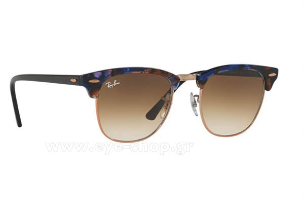 Rayban 3016-Clubmaster 125651 size 51 Occhiali da sole Prezzo: 142,10