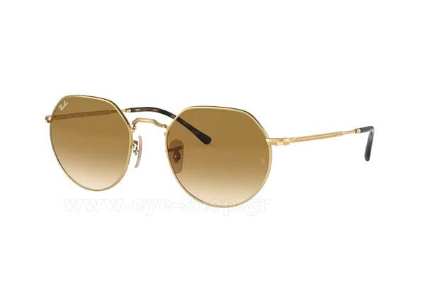 Rayban 3565-JACK 001/51 size 53 Occhiali da sole Prezzo: 120,93