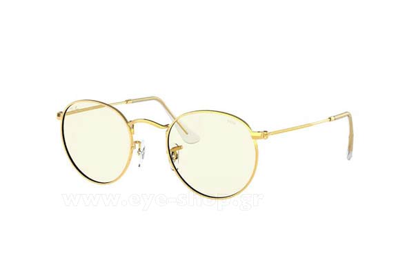 Rayban 3447-ROUND-METAL 9196BL size 50 Occhiali da sole Prezzo: 140,77