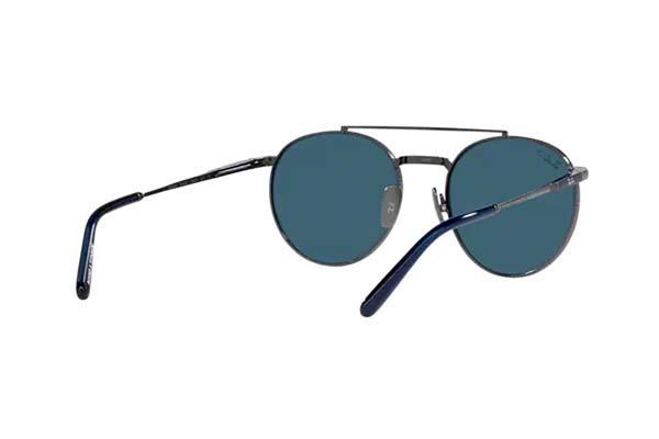 RAYBAN 8237 ROUND II TITANIUM Occhiali da Sole 
