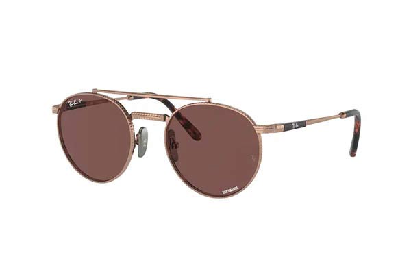 rayban 8237 ROUND II TITANIUM Occhiali da Sole 
