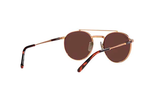 RAYBAN 8237 ROUND II TITANIUM Occhiali da Sole 