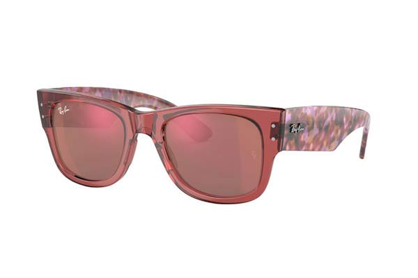 Rayban 0840S-MEGA-WAYFARER 66372K size 51 Occhiali da sole Prezzo: 145,58