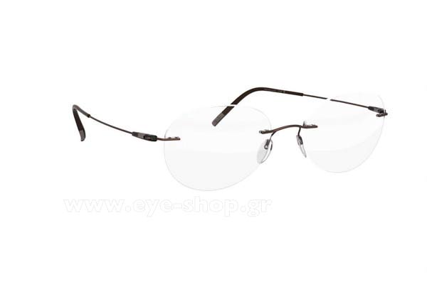 Silhouette 5500 BB 6040 Khaki - Brown size 53 Occhiali da vista Prezzo: 202,30