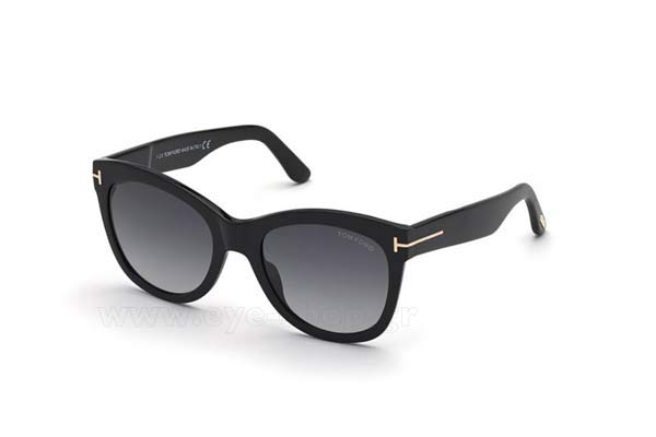 Tom-Ford TF870-WALLACE 01B size 52 Occhiali da sole Prezzo: 239,86