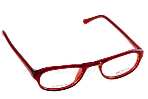 Valerio 0234 RED size 48 Occhiali da vista Prezzo: 49,00
