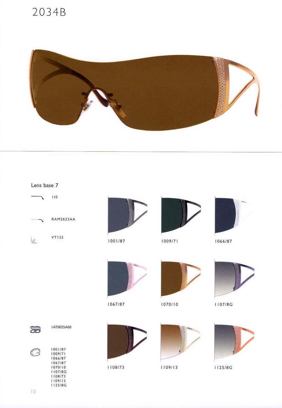 versace 2034B Occhiali da Sole 