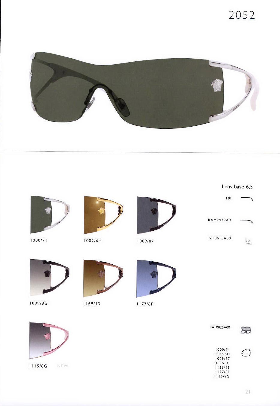 versace 2052 Occhiali da Sole 