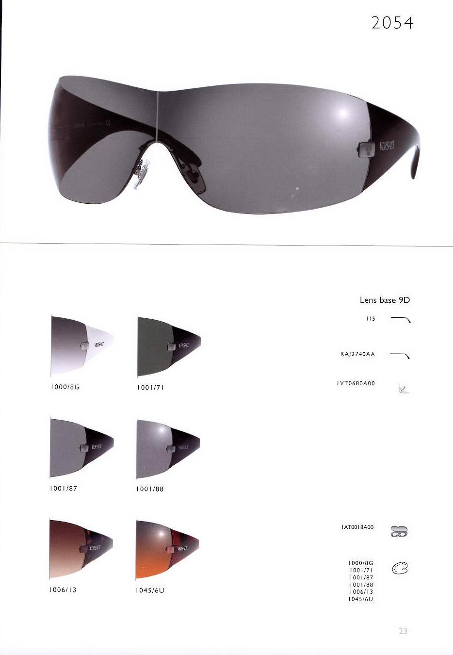 versace 2054 Occhiali da Sole 