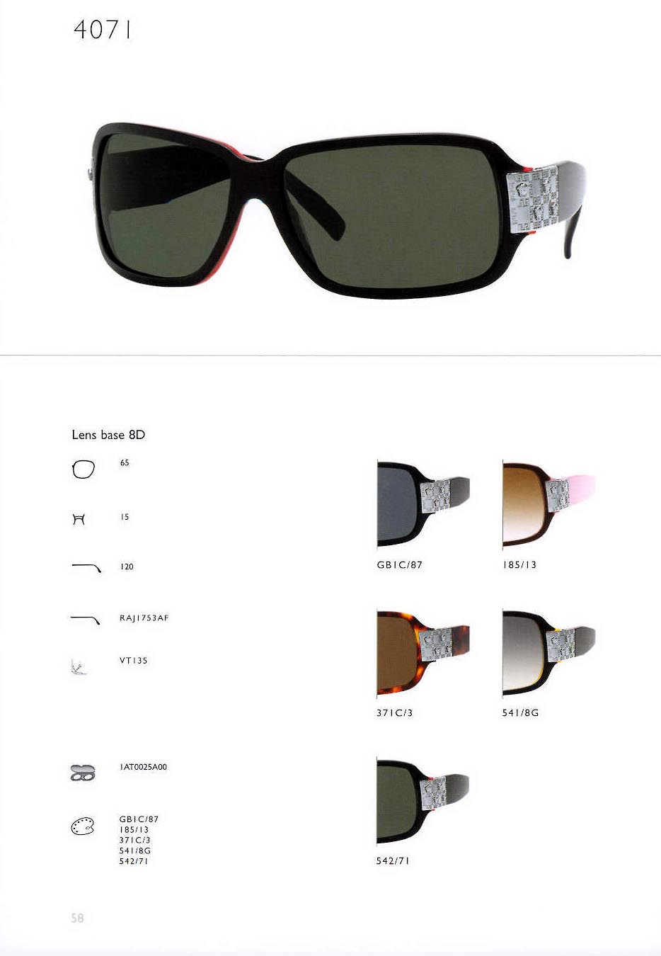 versace 4071 Occhiali da Sole 