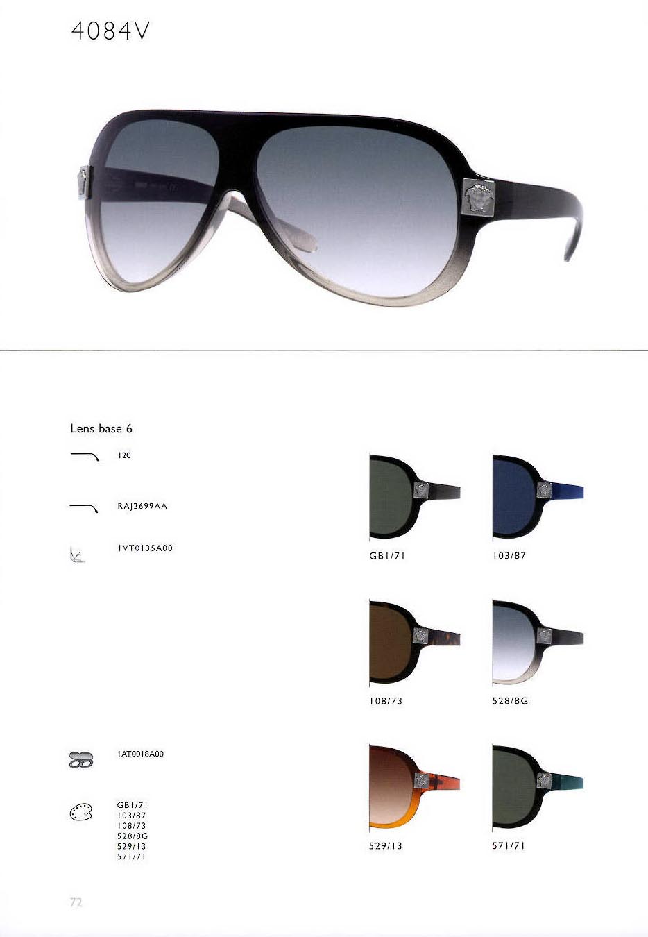 versace 4084V Occhiali da Sole 