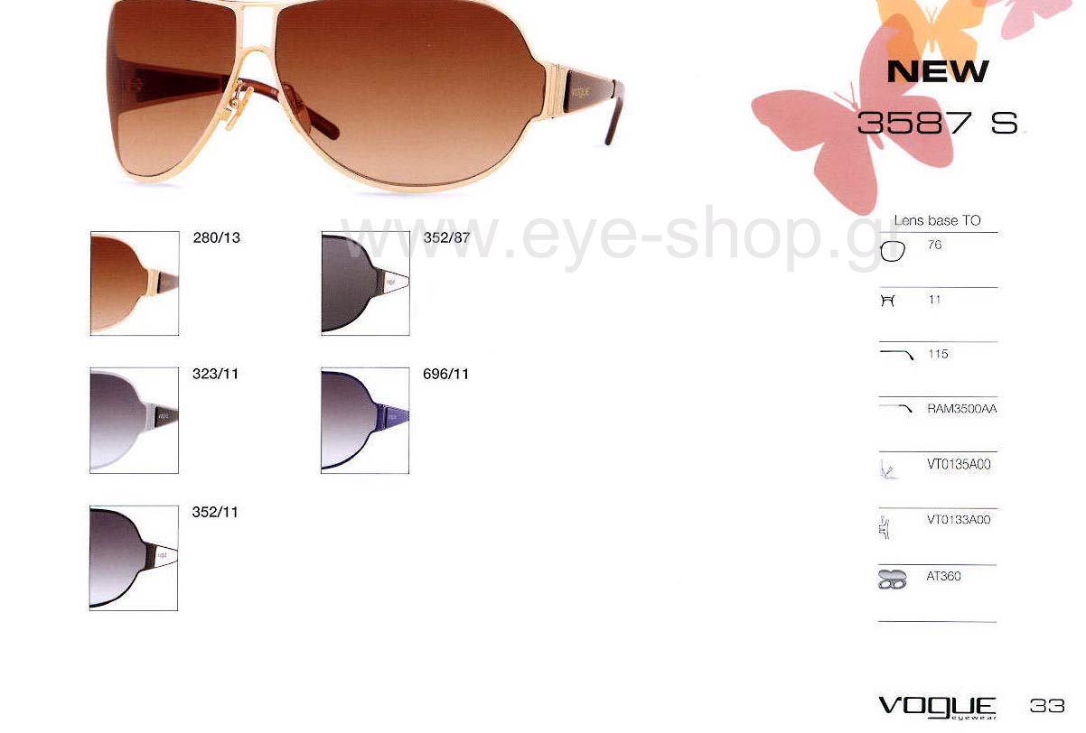 vogue 3587 S Occhiali da Sole 