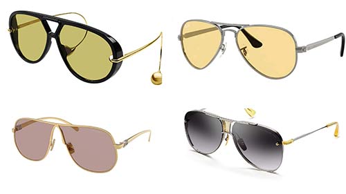 Occhiali aviator 2026 Occhiali aviator 2026 — montatura in metallo oro, Ray-Ban Gucci